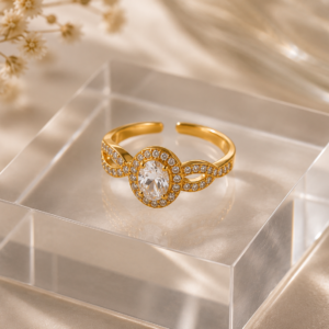 Aurora Twist Ring