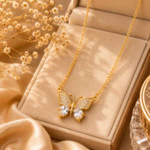 Aurora Butterfly Necklace