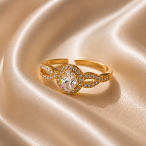 Celeste Halo Ring